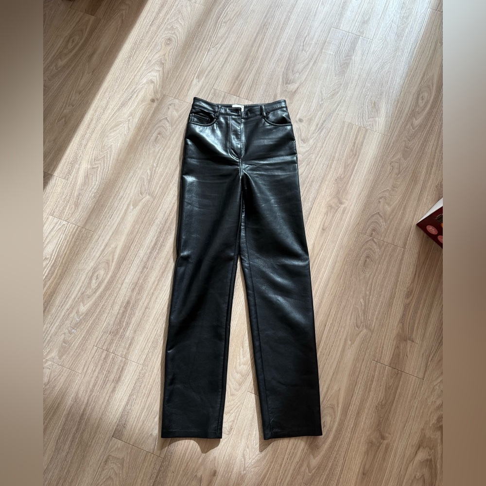 Wilfred Faux Leather Pants